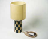 LAMPADA DA TAVOLO BLU PETROLIO